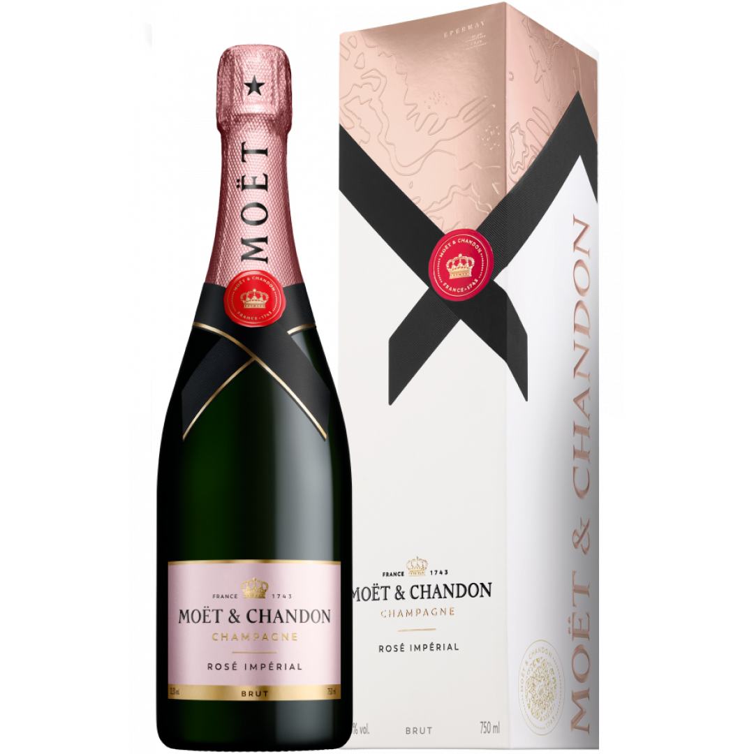 Moet & Chandon Rose Cutie Cadou 0.75L Sampanie | FineStore